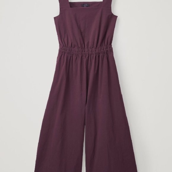 COS WIDE-LEG COTTON JUMPSUIT - Picture 2 of 10